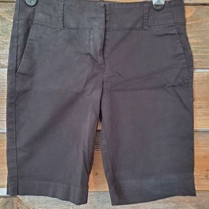 Black Ann Taylor Petite Boy Shorts